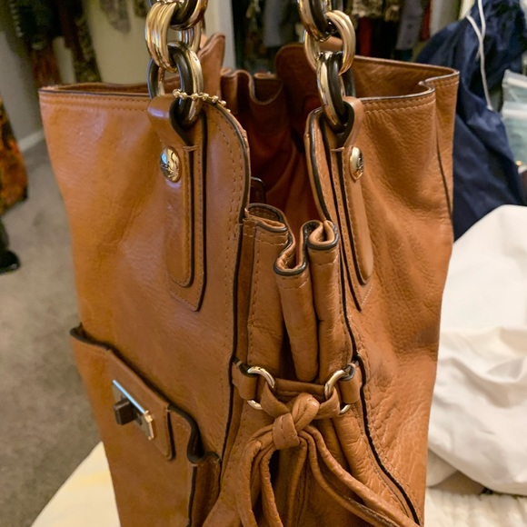 Lovely Natural Leather Coach handbag - Picture 5 of 8